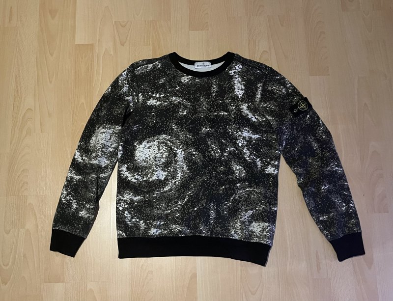 Photograph of Stone Island Junior Camouflage Sweatshirt