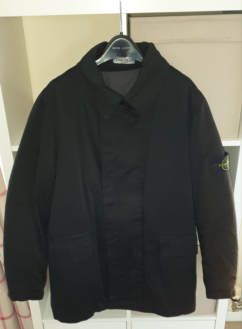 Photograph of Stone Island Raso Gommato Dutch Rope Jacket